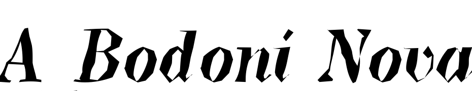 A_Bodoni Nova Brk Bold Italic cкачати шрифт безкоштовно